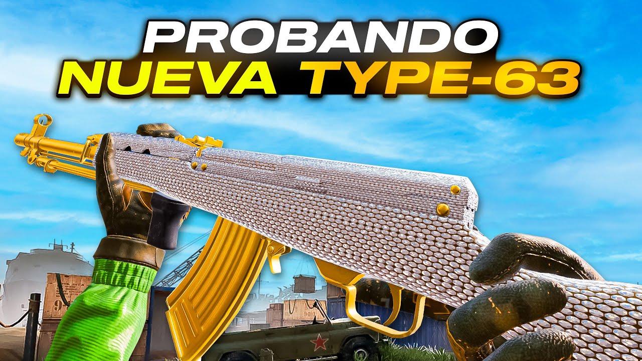 Probando la NUEVA TYPE 63 en DIAMANTE 🤑| COD mobile