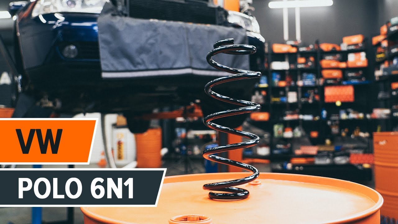 Wie VW POLO 6n1 Federn hinten wechseln [AUTODOC TUTORIAL]