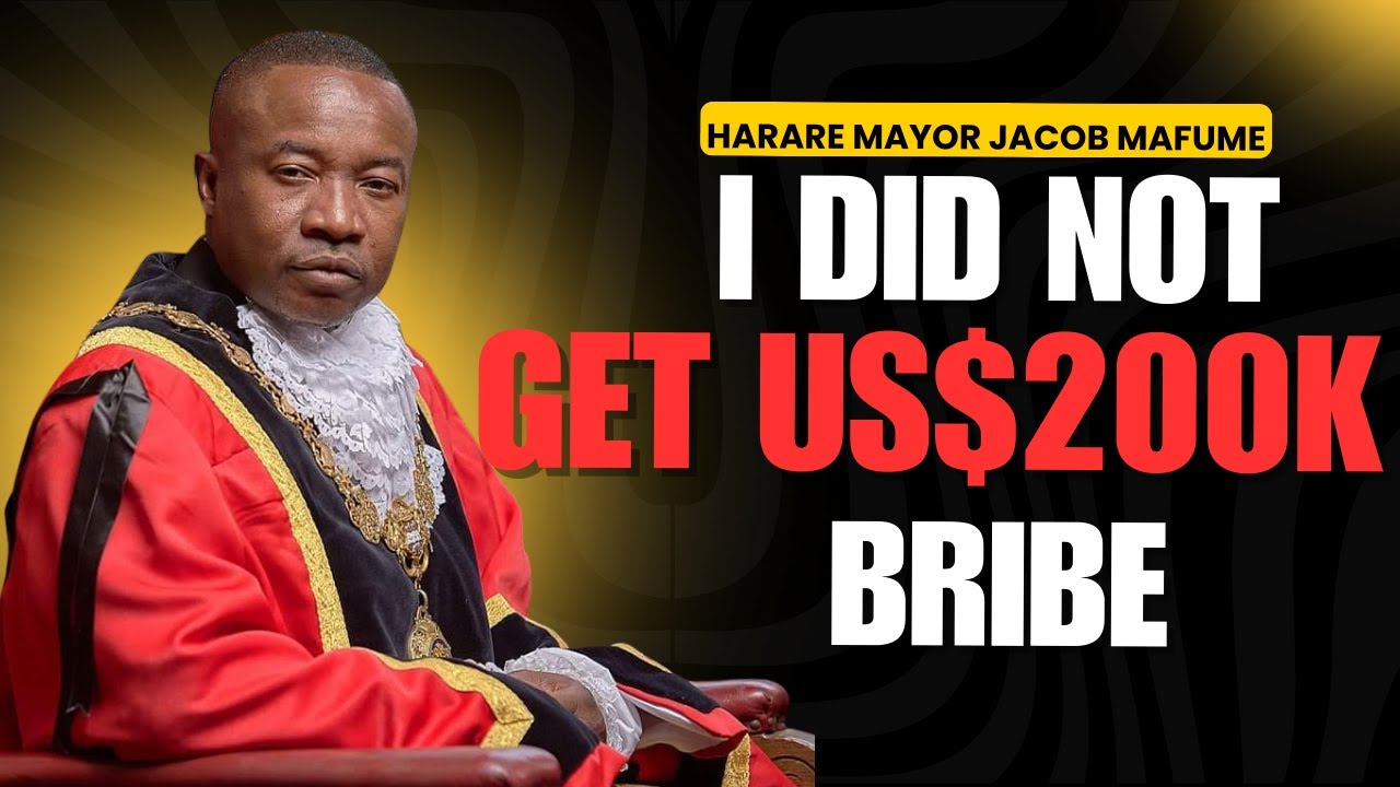 Harare Mayor Jacob Mafume accused of getting a US$200K bribe from Quill Associates