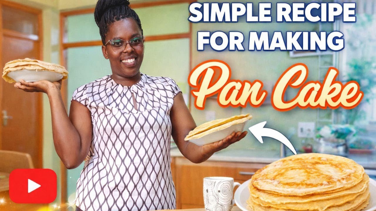 How to make pancakes /simple Unique recipe @Linet_ke @VillageCookingChannel @Africanvillagelifes 