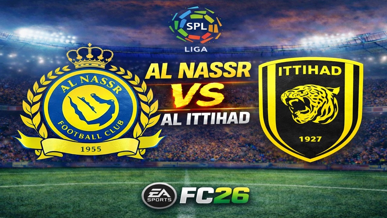 AL NASSR  2 vs  0 AL ITTIHAD 🔥 LIVE Match | FC 26 PS5 | Saudi League