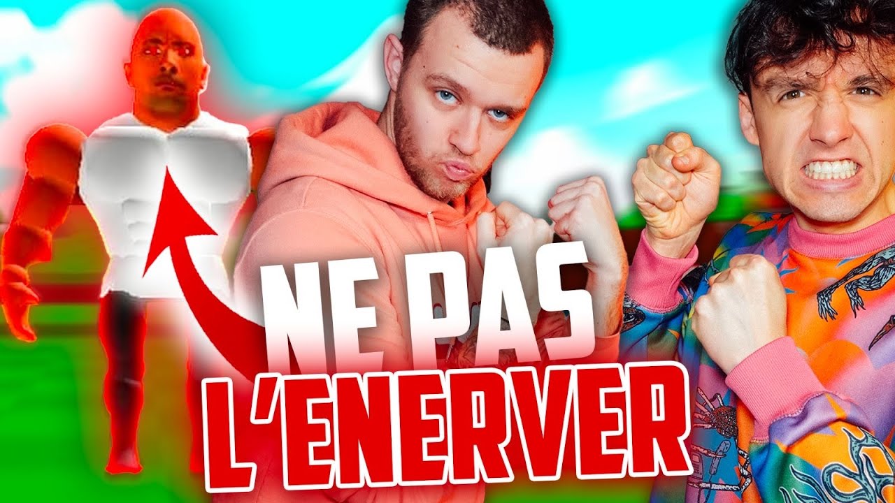 NE PAS ENERVER THE ROCK SUR CE OBBY ROBLOX ! - ESTEBAN GAMING