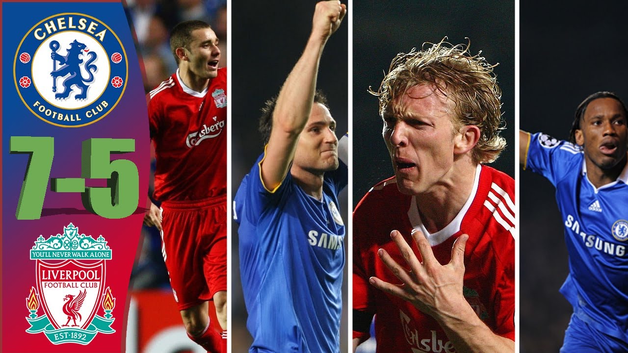 Chelsea vs Liverpool (7-5 agg) | Dramatic UCL Classic | Quarter Final Second Leg, 2008/09
