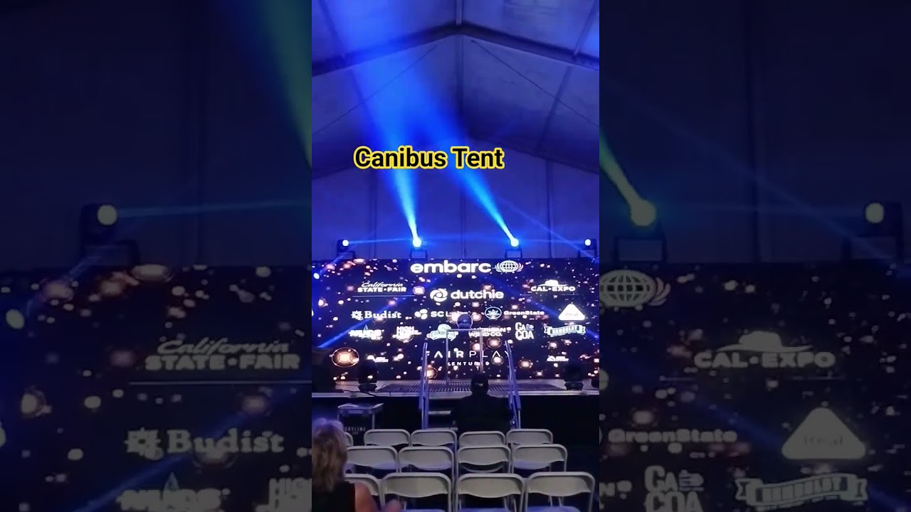 Canibus Tent CA State Fair #canibus #statefair
