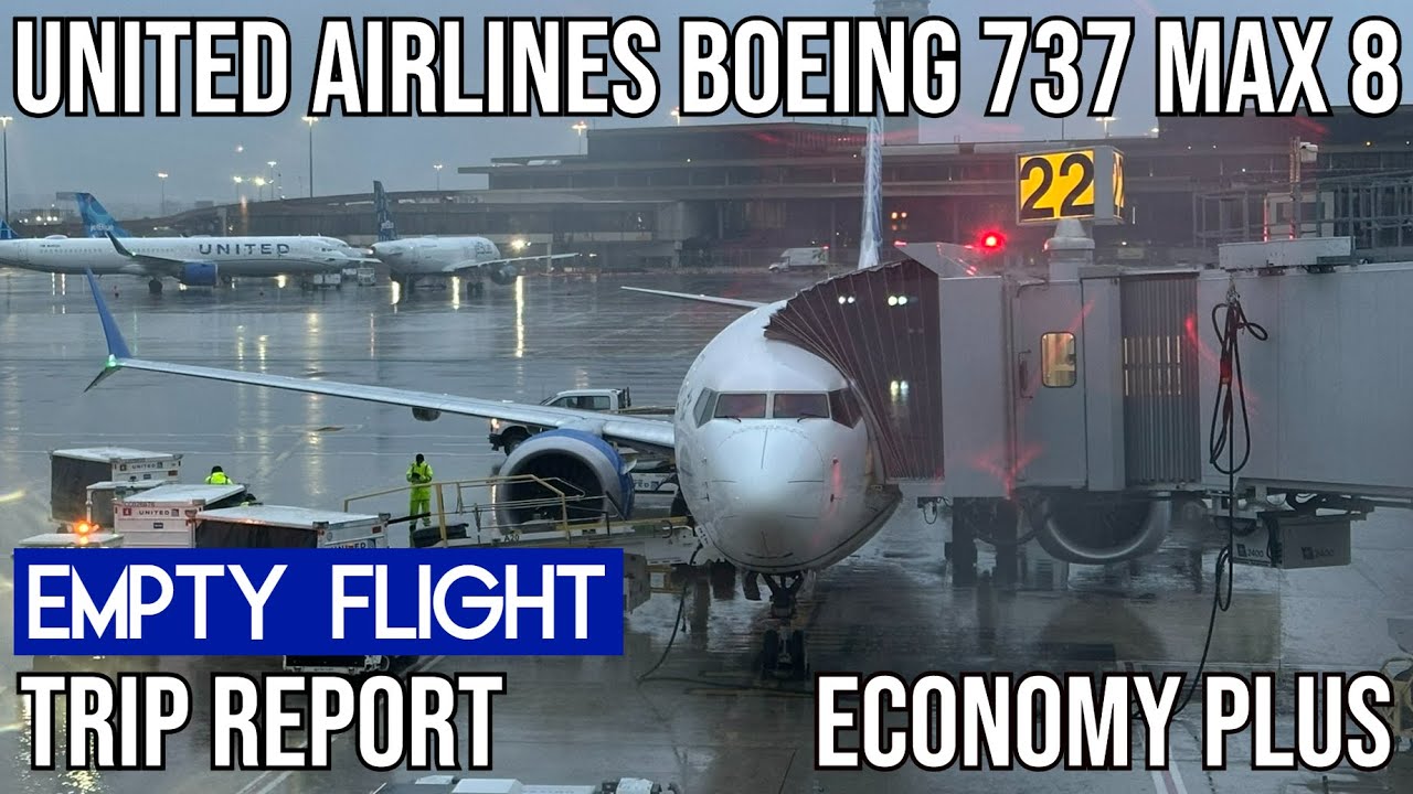 [TRIP REPORT] United Airlines Boeing 737 MAX 8 (ECONOMY PLUS) Newark (EWR) - Minneapolis (MSP)