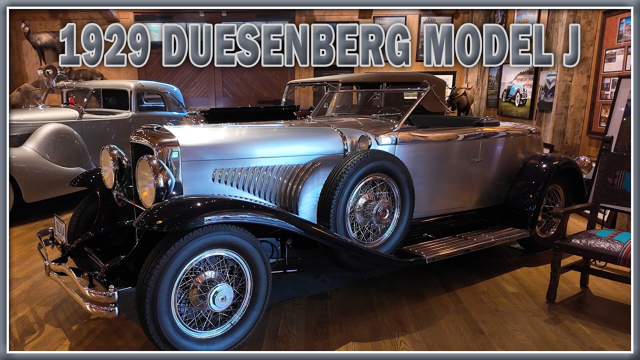 1929 Duesenberg Model J Disappearing Top by Murphy