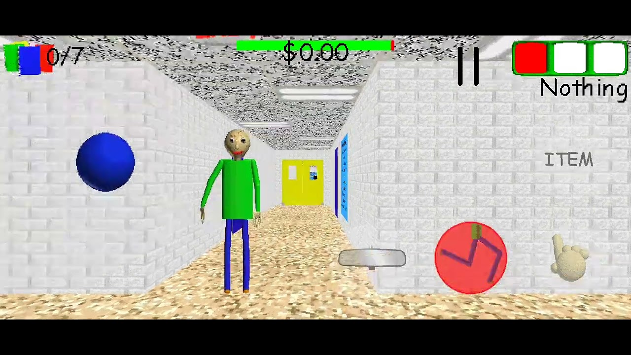 Играю в Baldi's Online Modes/BBCR в игровых режимах! (С некоторыми модификаторами), пока не выиграю.