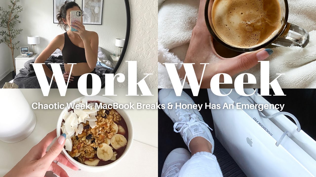 CHAOTIC 9-5 WORK WEEK VLOG | MacBook Breaks, Honey Has An Emergency & Still No Update On Moving