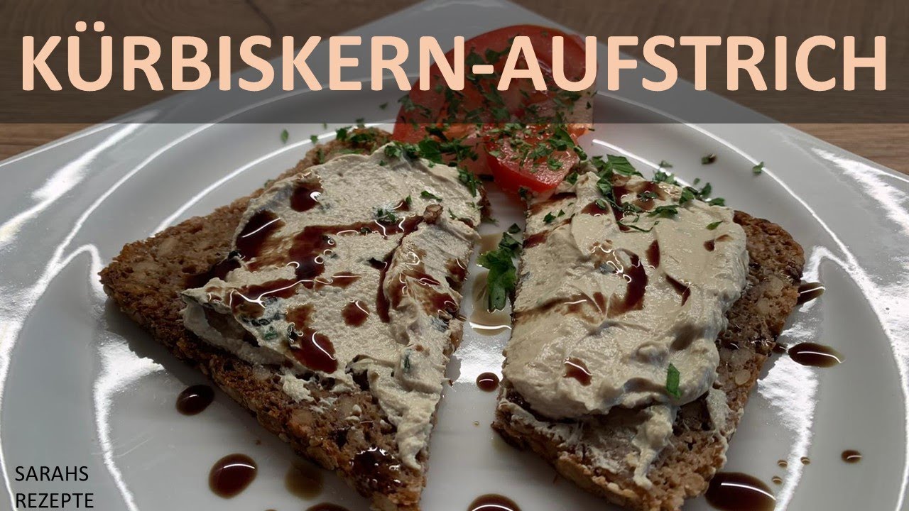 Kürbiskern-Aufstrich, gesund, lecker und leicht nachzumachen