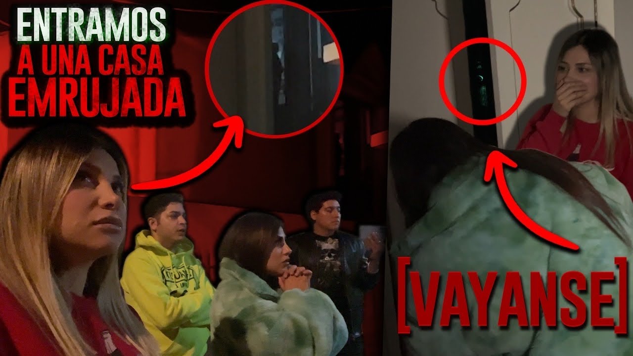 VISITAMOS UNA CASA EMBRUJADA A LAS 3 AM | UN ESPÍRITU NOS CORRIO.