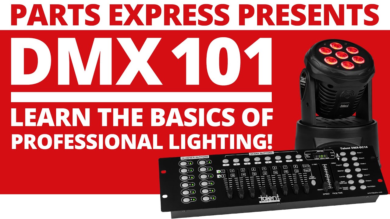 DMX 101: основы профессионального освещения &mdash; живой семинар