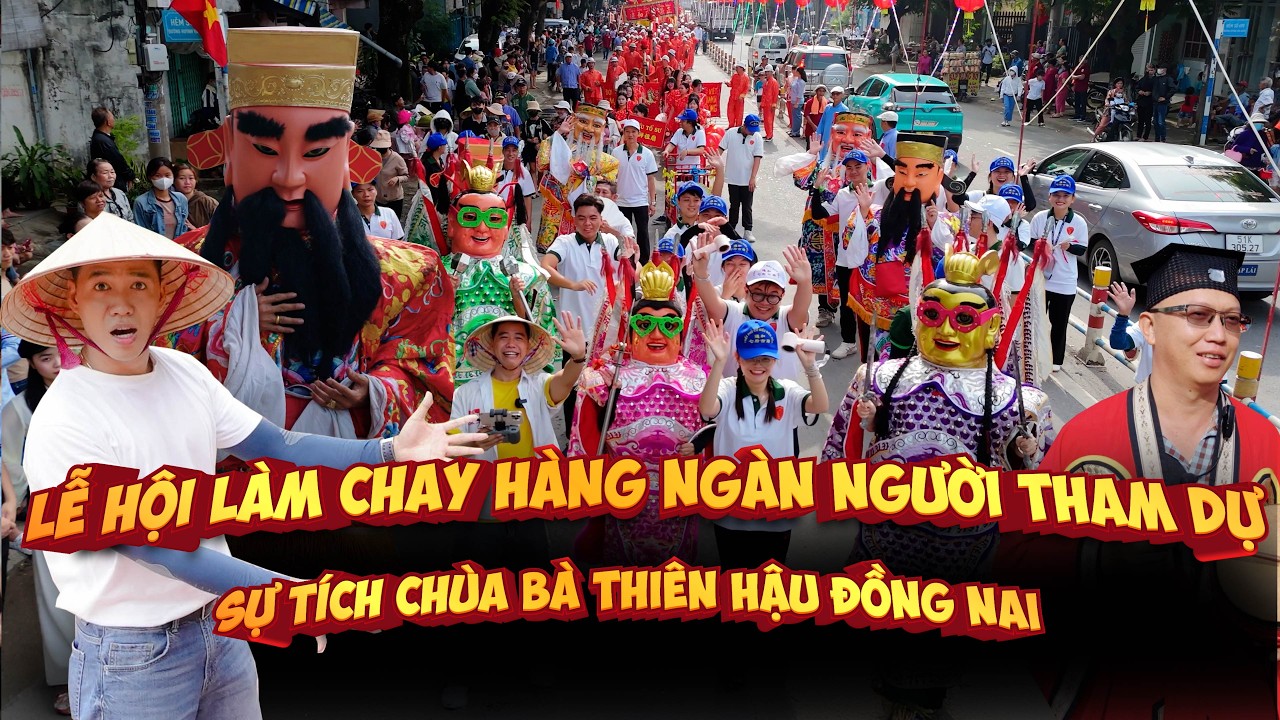 Lễ hội làm chay lớn nhất Đồng Nai, bà Thiên Hậu nhập đồng ban thuốc hàng ngàn người hết bệnh