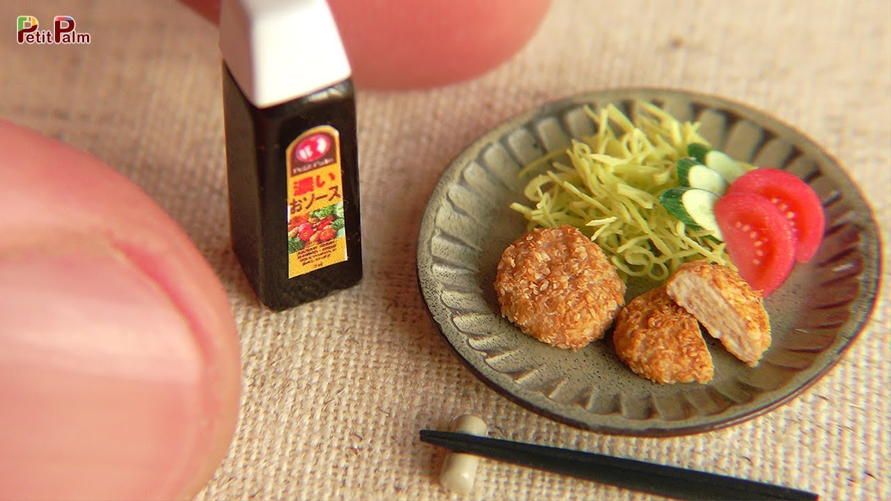 DIY Miniature Japanese style croquettes | Petit Palm