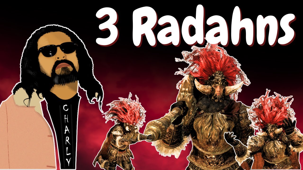 3 RADAHNS vs Base Game (Co-Op Run) | Elden Ring