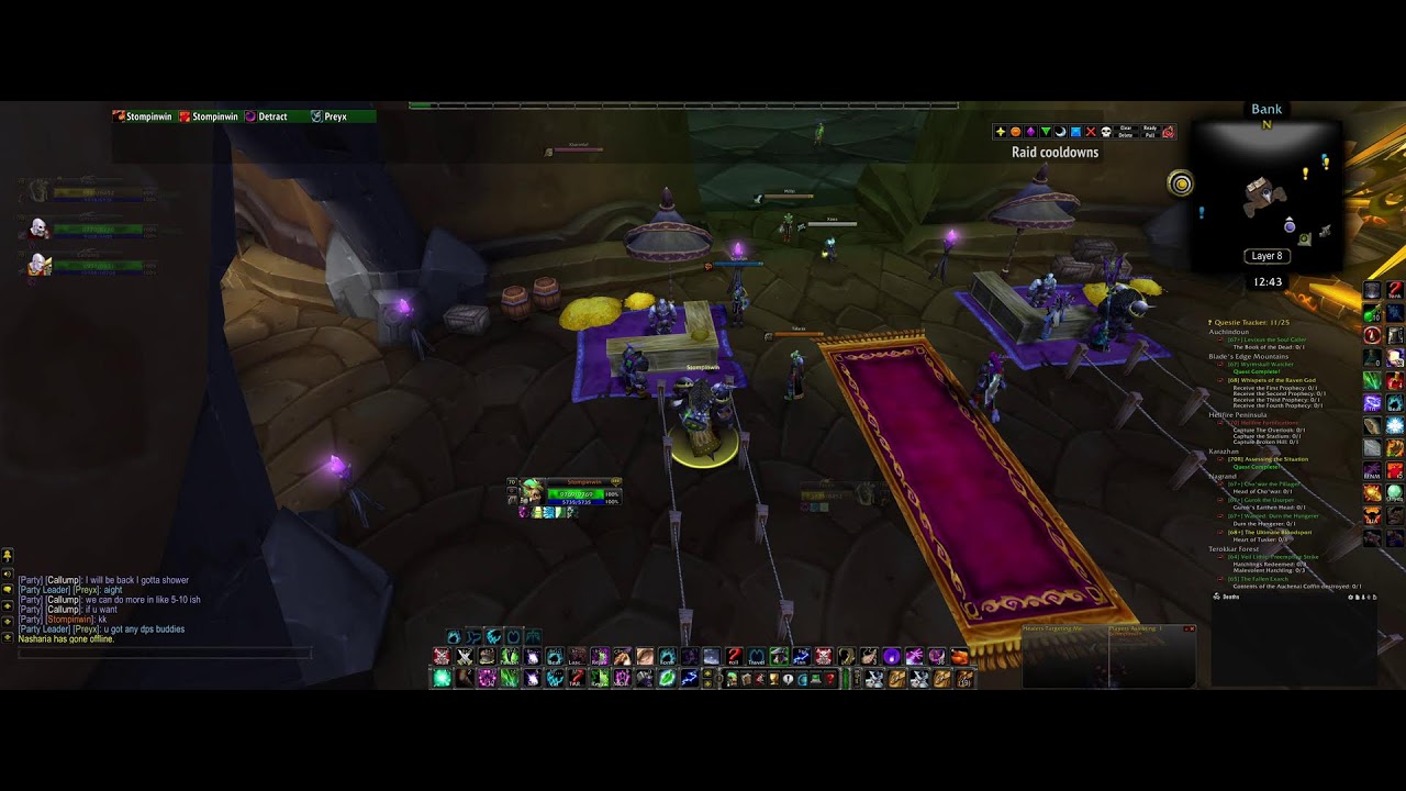 WoW TBC Feral Dungeon Leveling
