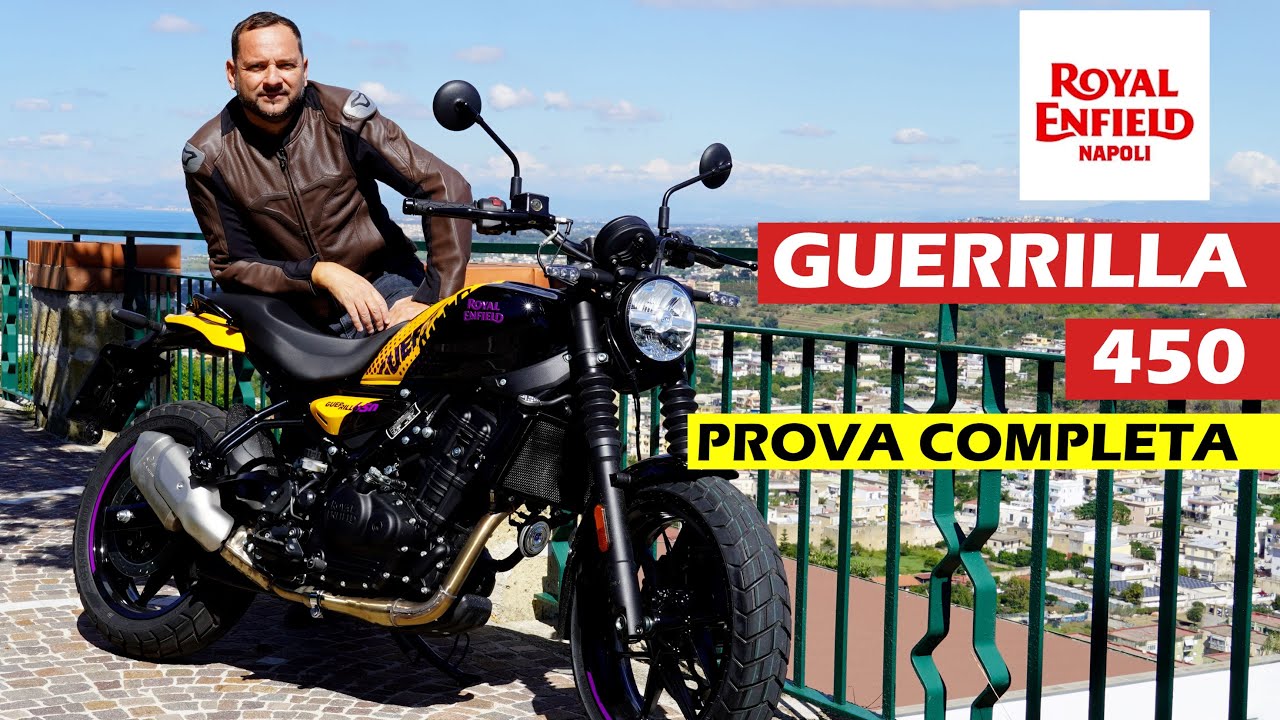 PROVA ROYAL ENFIELD GUERRILLA 450
