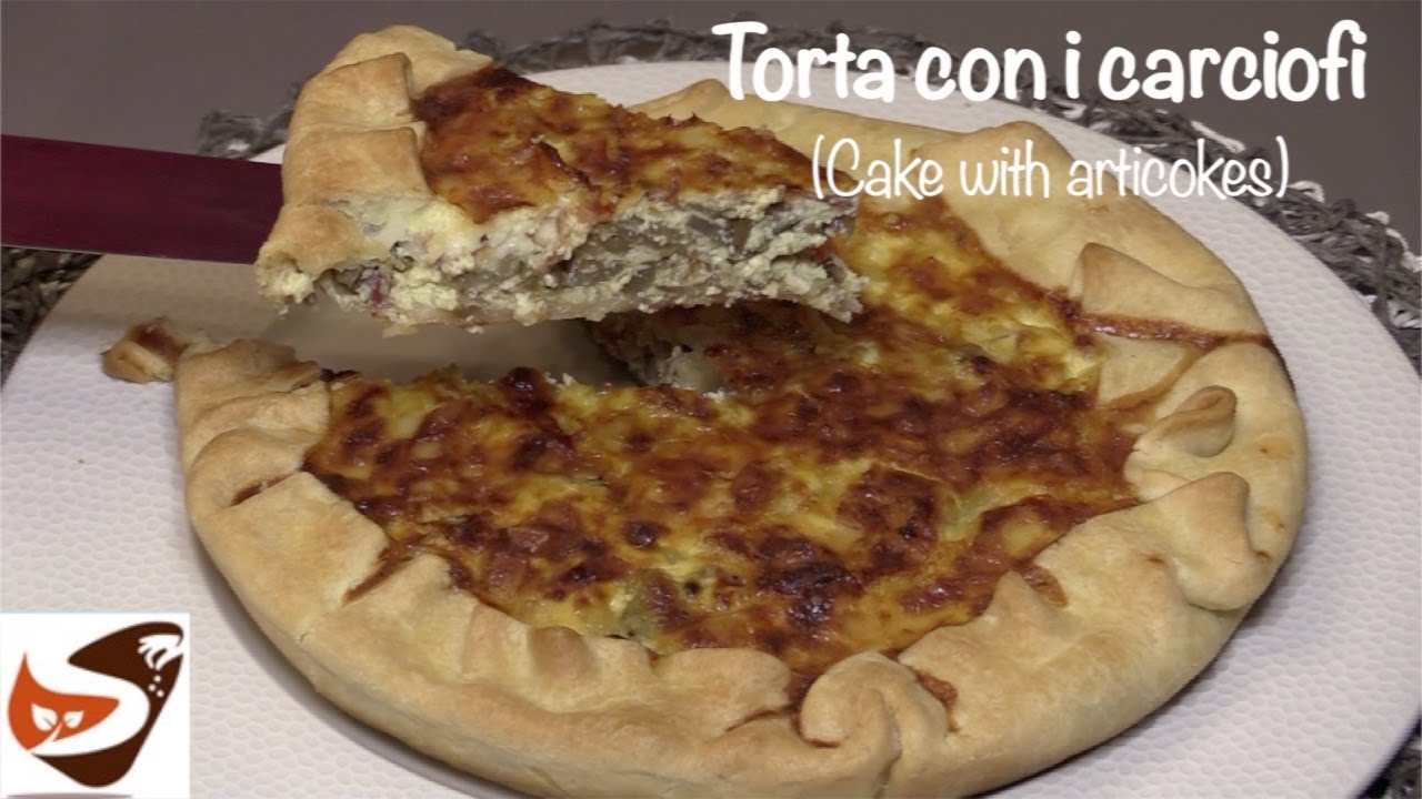 TORTA SALATA DI CARCIOFI, la pizza rustica più buon che c'è!