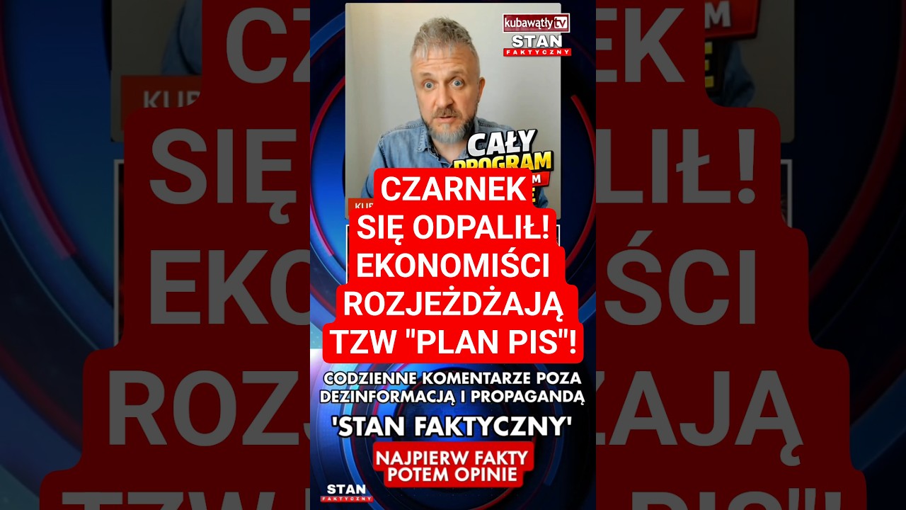 Czarnek ODPALIŁ SIĘ ZBYT GŁUPIO! Ekonomiści są WŚCIEKLI! 💥 #Shorts