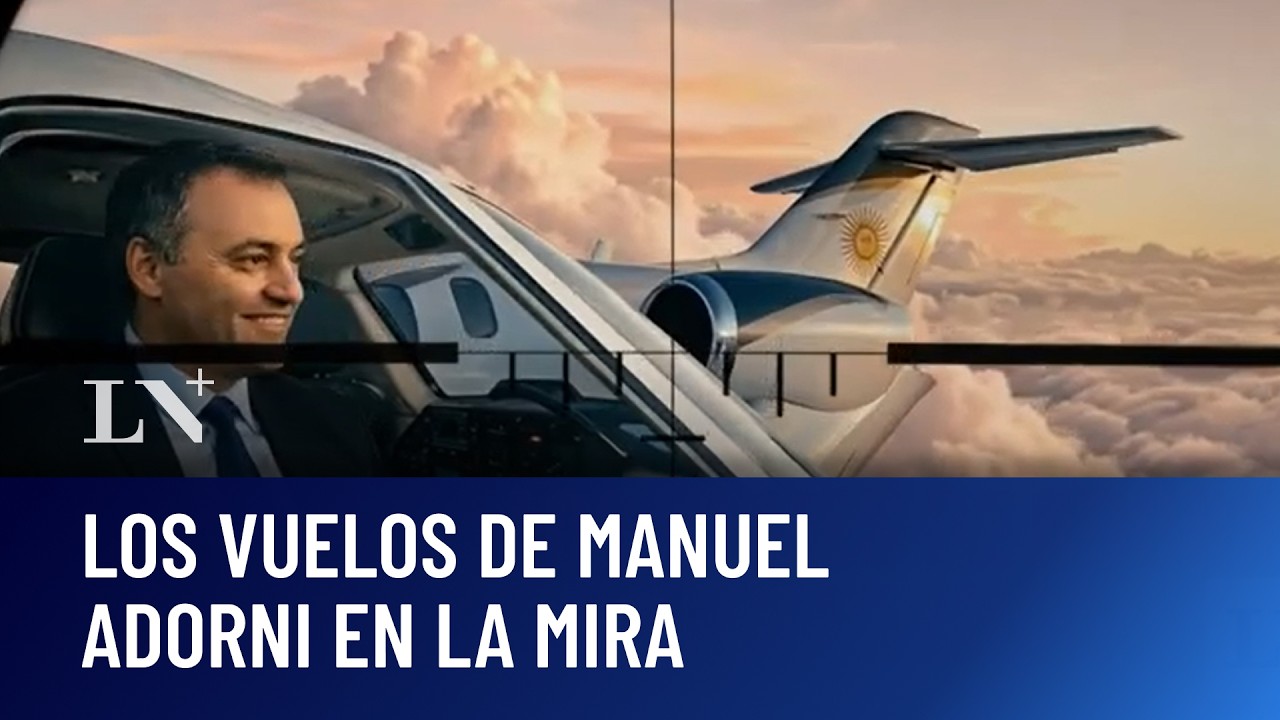 Viajes y gastos millonarios: los vuelos de Manuel Adorni en la mira