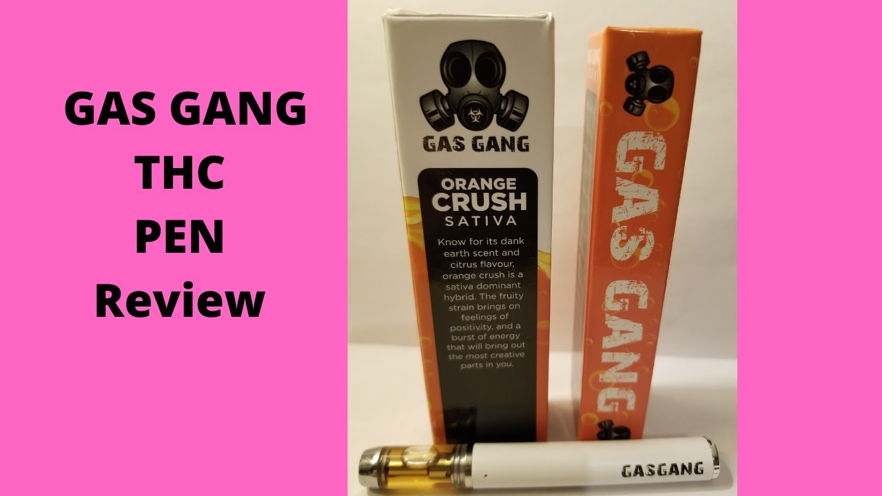 Orange Gas Gang THC Distillate Pen