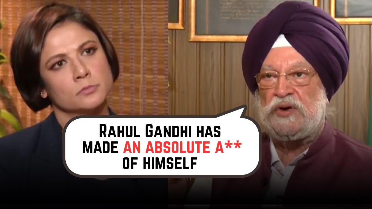 Union Minister Hardeep Singh Puri's Fiery Counter To Rahul Gandhi | Exclusive Interview