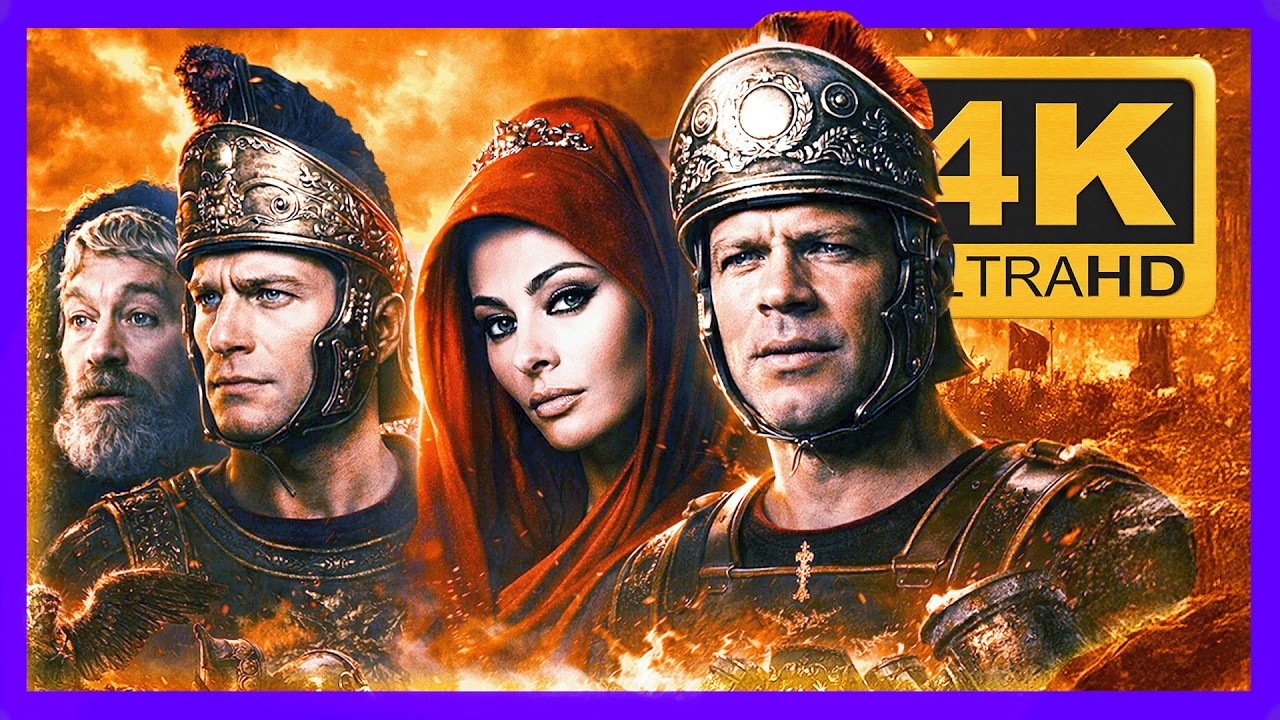 🎬 Падение Римской империи (1964) | Римская эпопея в 4K | Софи Лорен & Алек Гиннесс ⚔️