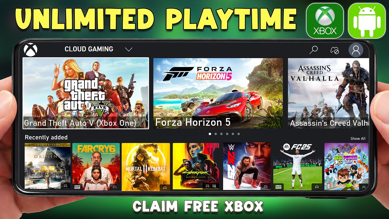 The XBOX Cloud Gaming App Giving Unlimited Playtime in 2026 | Claimed Xbox Pass is Free in Android