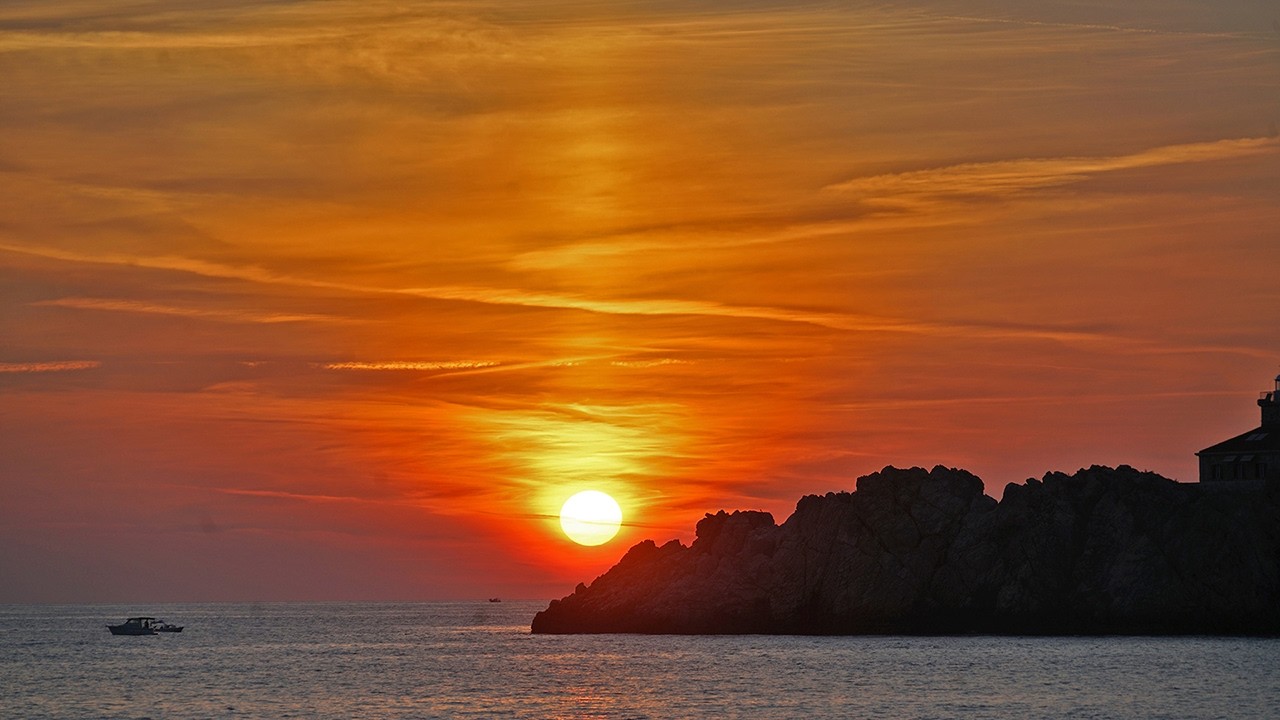 Croatia Dubrovnik Adriatic Sea Sunset Cruise
