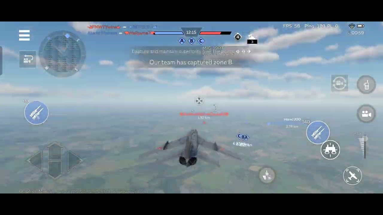 Merkava Mk.3C war thunder mobile gameplay 