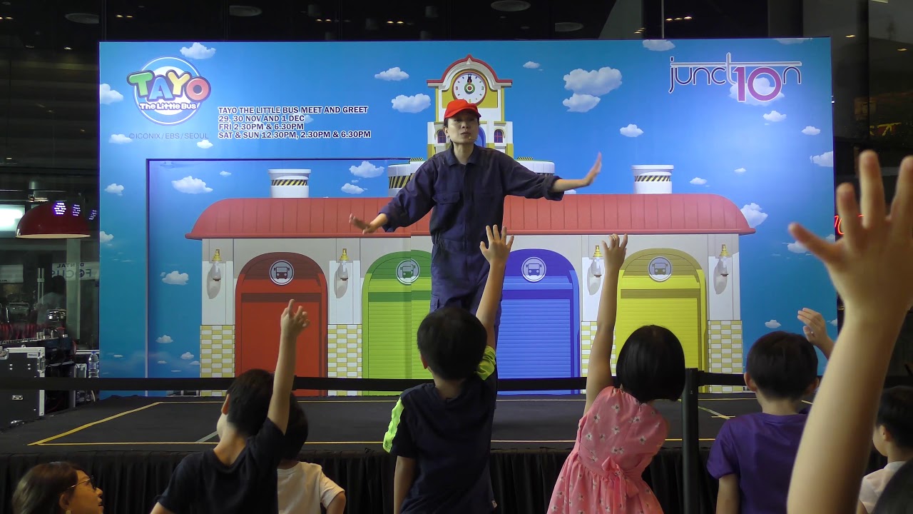 Tayo the Little Bus Meet & Greet Live in 4K! Christmas in Singapore 2019!