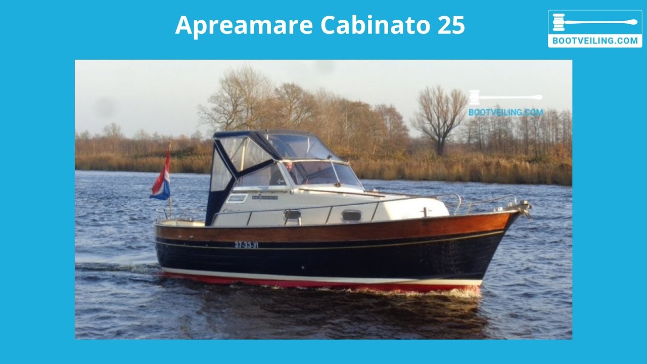 Apreamare Cabinato 25 bootveiling.com