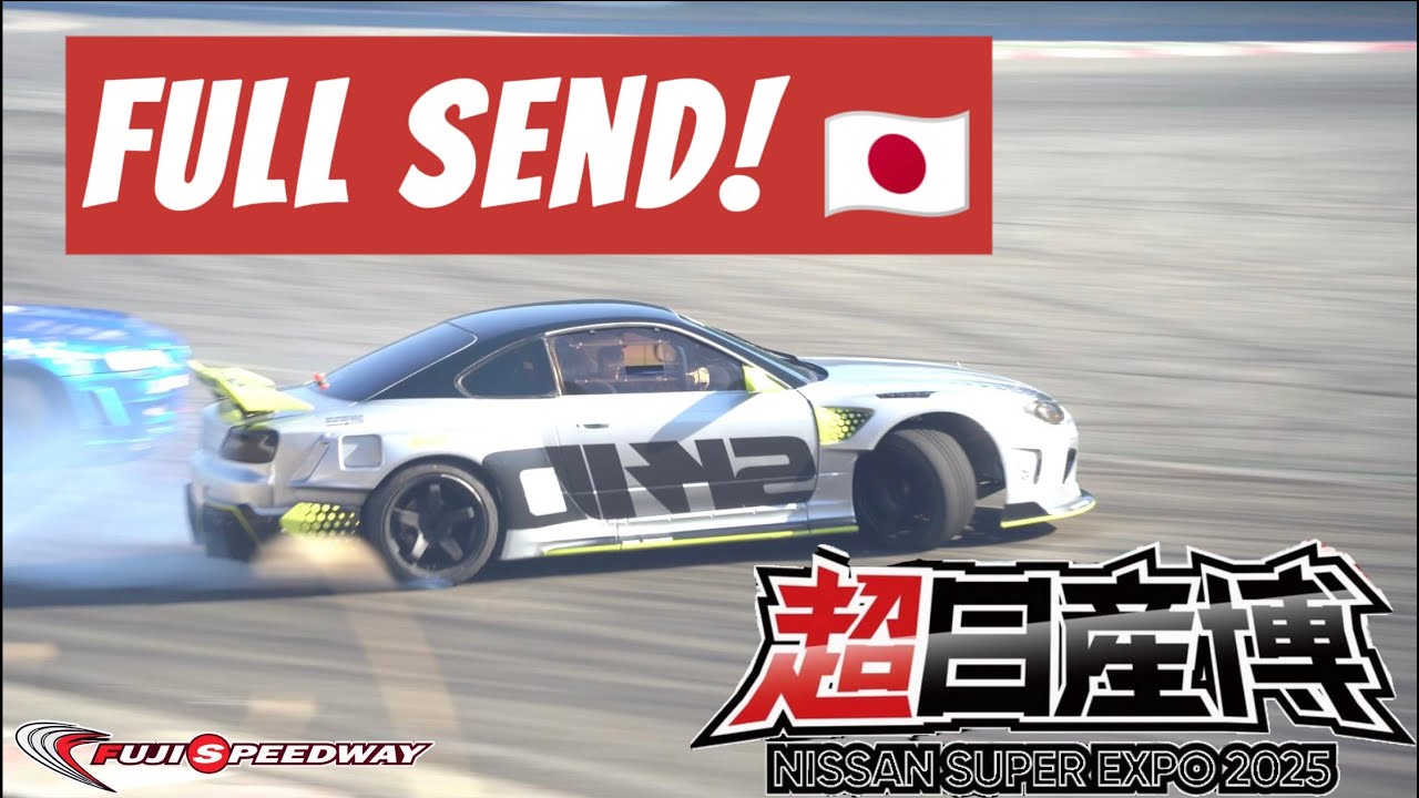 INSANE DRIFT DAY AT FUJI SPEEDWAY - NISSAN SUPER EXPO 2025 日産スーパーエキスポ