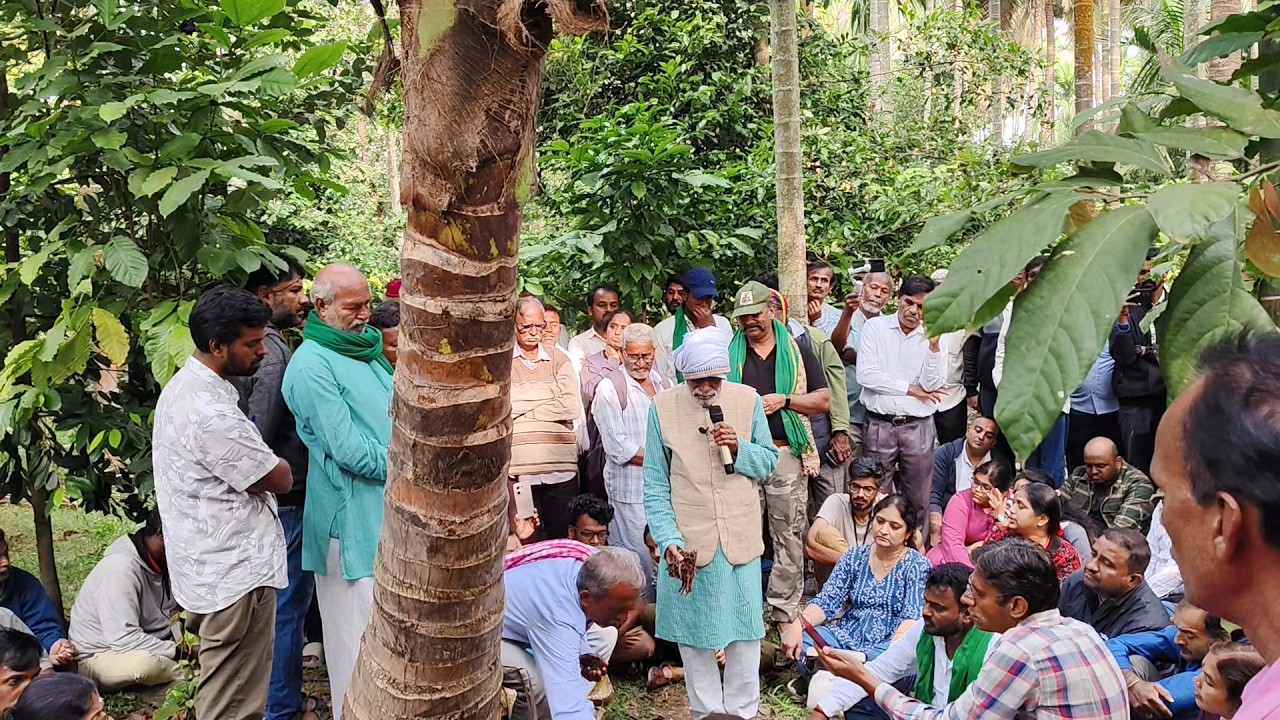 LiveMulching | SubhashPalekarKrishi Farm Visit #subhashpalekarkrishi