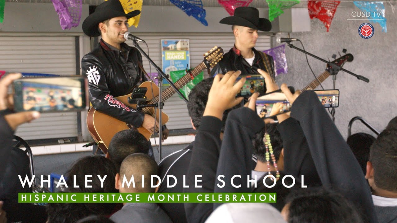 Whaley Middle School Hispanic Heritage Month Featuring Los Hijones