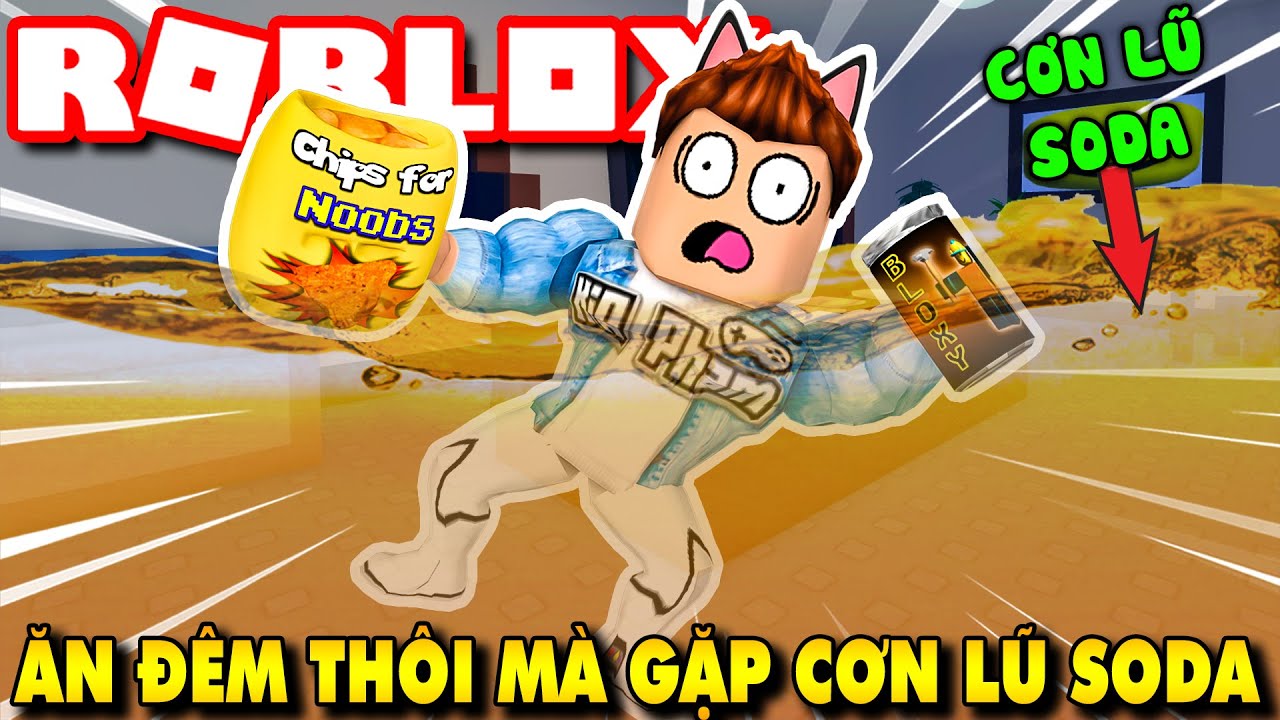 Roblox | KIA BỊ DÍNH LỜI NGUYỀN BÍ ẨN KHI ĂN NHẸ VÀO LÚC 4 GIỜ SÁNG - get a snack at 4 am | KiA Phạm