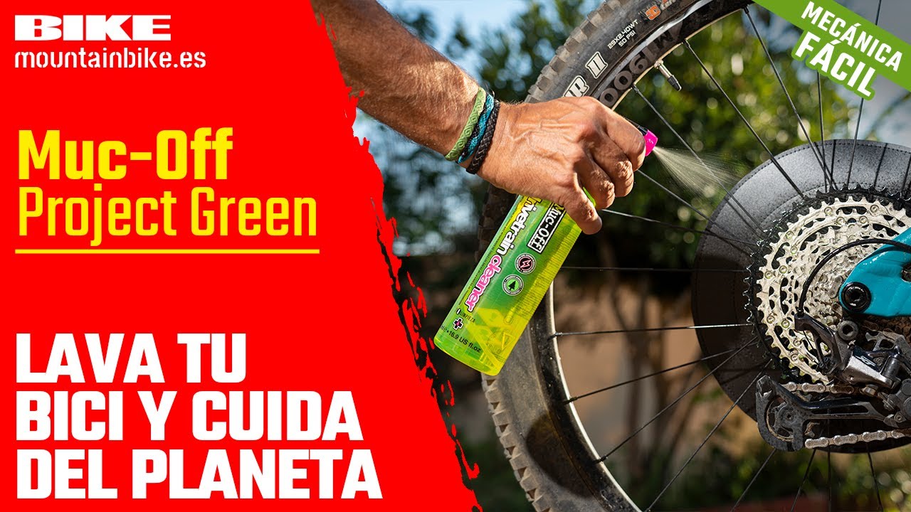 BIKE Mecánica Fácil: Limpia tu bici cuidando el planeta con la línea Project Green de MucOff