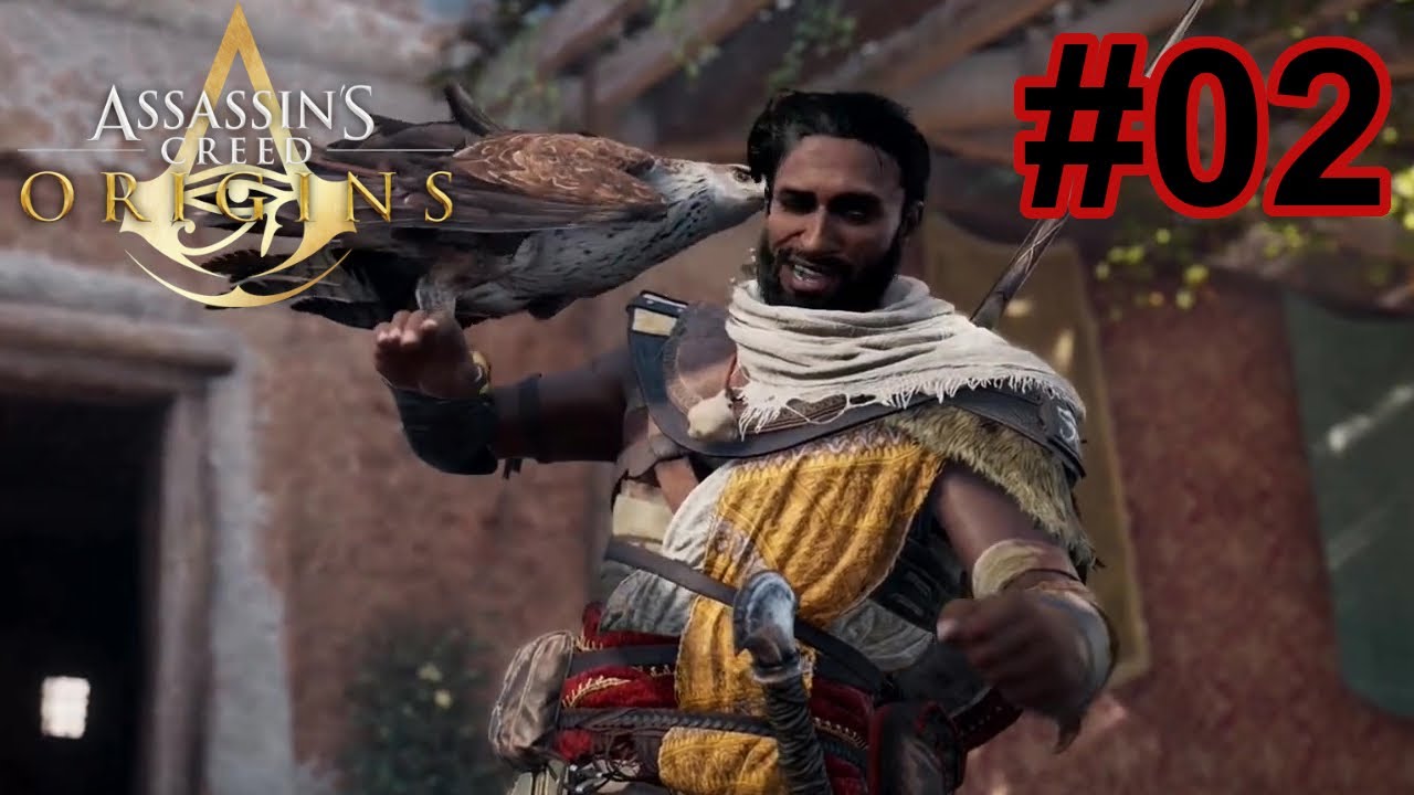 Assassin's Creed Origins Let's Play Part 2 Dead Man Carrying