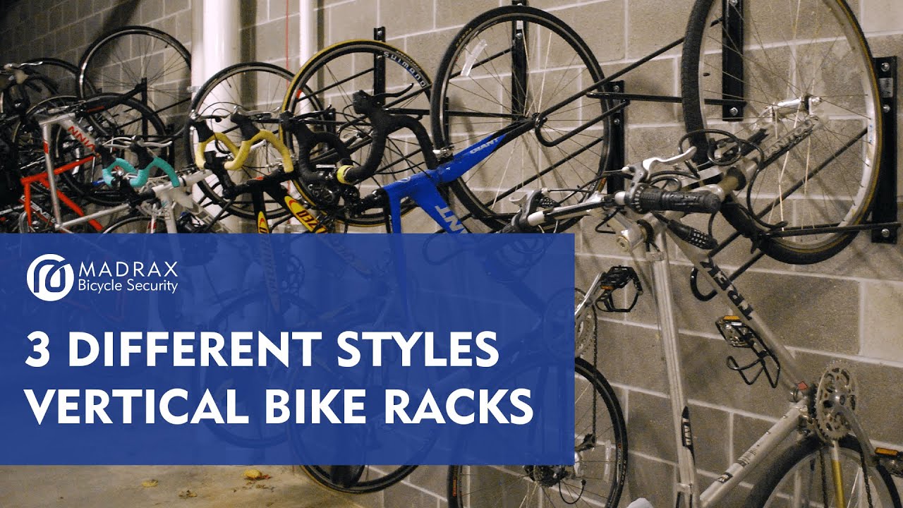 Vertical Bike Racks | Madrax Commercial Bike Racks