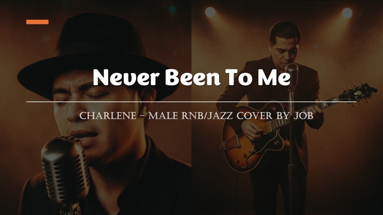 Never Been To Me -  Charlene - Male RNB/Jazz Cover (Lyric Video)
