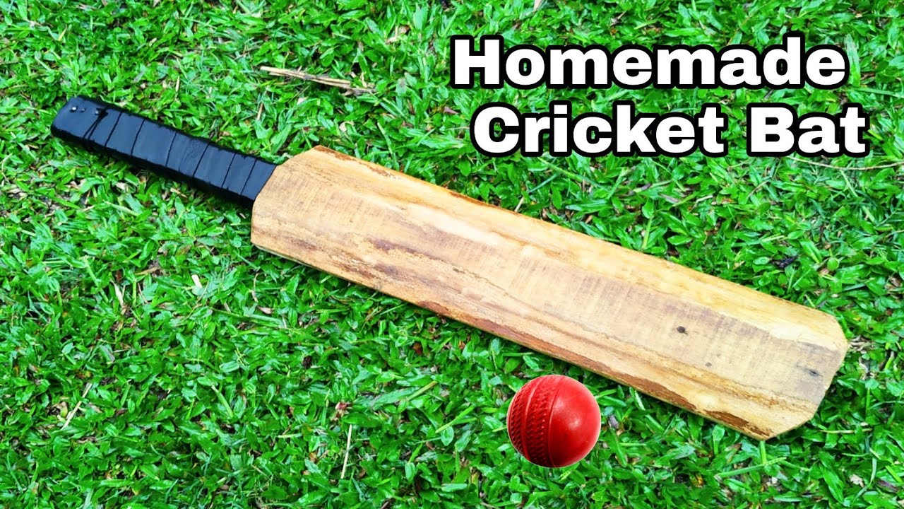 DIY Homemade Cricket Bat।। How to make cricket bat at home very easy।। cricket bat banane ki tarika