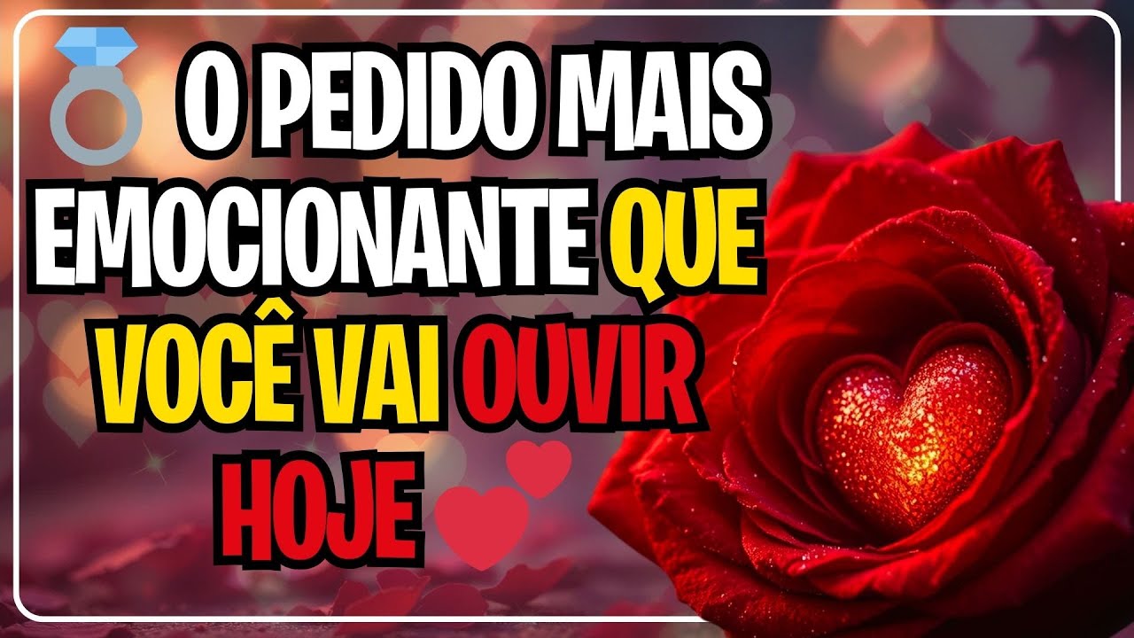 💍 O PEDIDO MAIS EMOCIONANTE QUE VOCÊ VAI OUVIR HOJE 💕