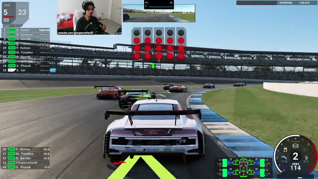 Automobilista 2 | Single Player IMSA GTD Race at Virgina raceway
