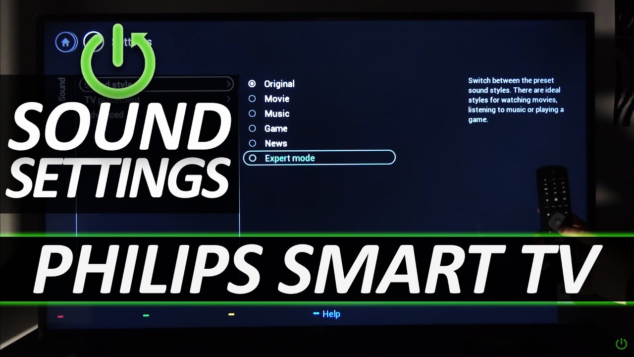 Как изменить настройки звука на смарт-ТВ Philips &ndash; Простое руководство