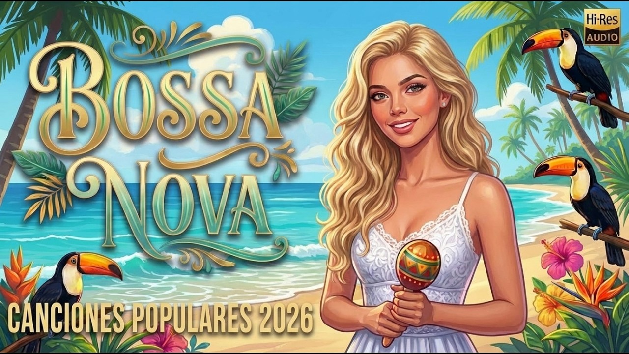Déjate llevar por este sonido, Latina Bossa Nova  Songs 100 Hits - Bossa Nova 2026 NEW