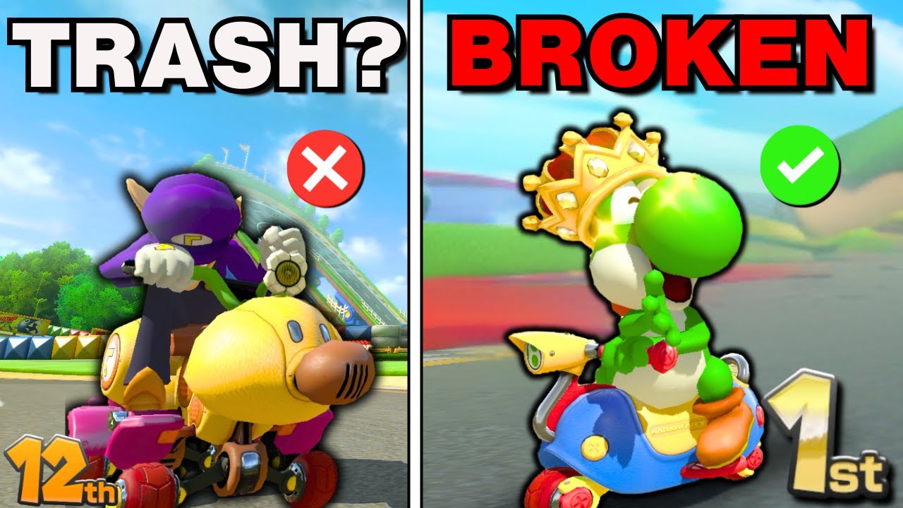 Are The BEST Mario Kart 8 Deluxe Combos ACTUALLY Good?