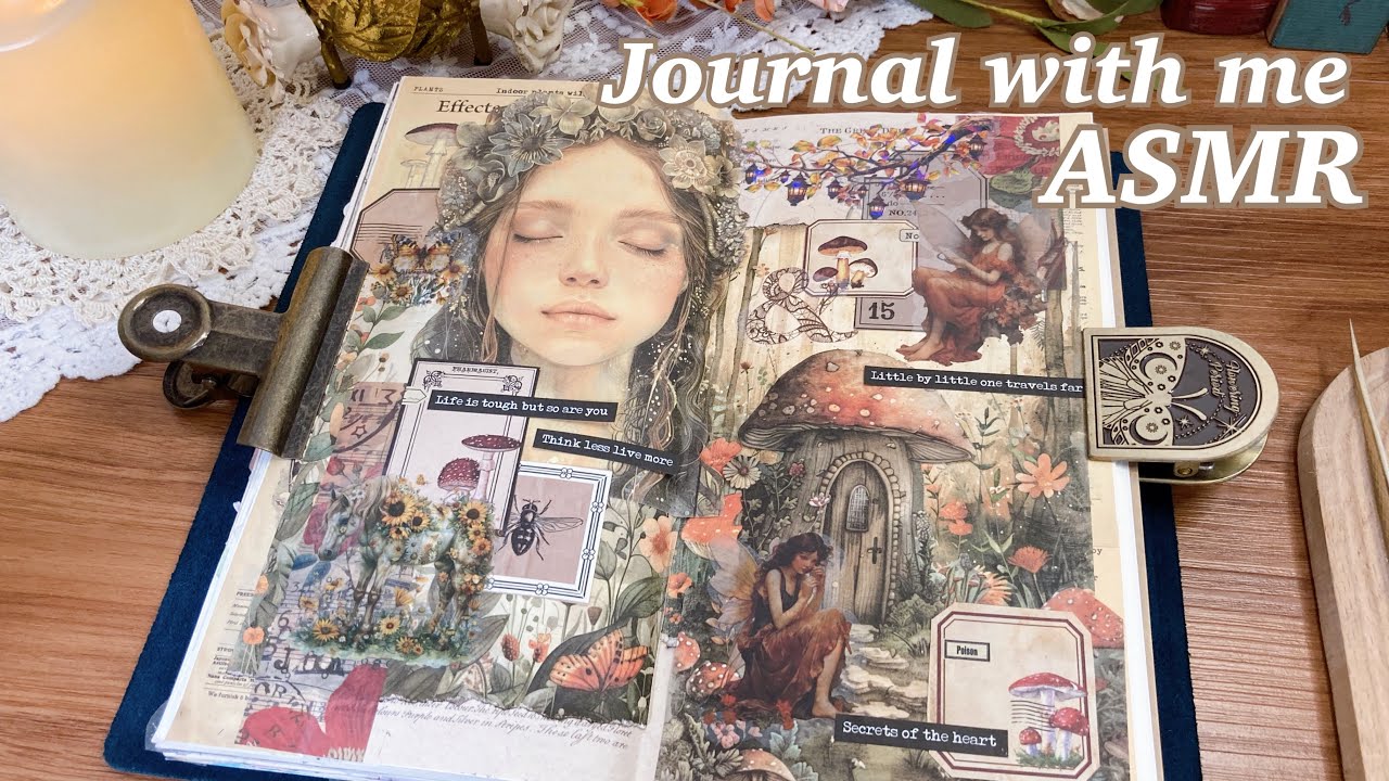 Journal with me ASMR | 一足早い秋の森への招待 | An invitation to an early autumn forest |