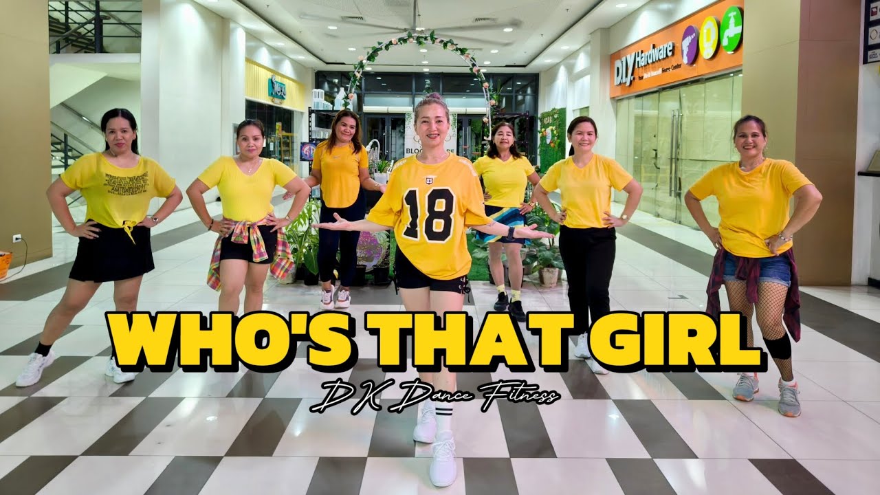 WHO'S THAT GIRL | TIKTOK VIRAL | ZUMBA | DK DANCE FITNESS