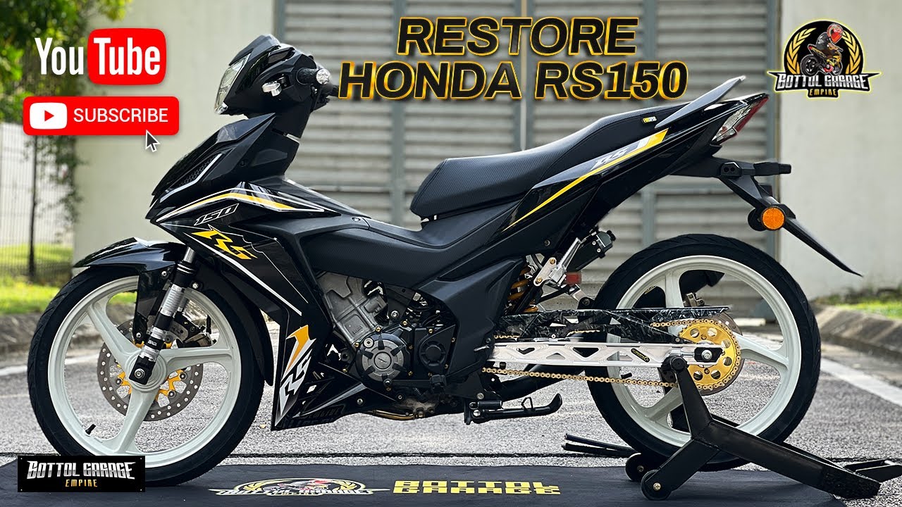 RESTORE HONDA RS150💥MERECIK HAWAU💥