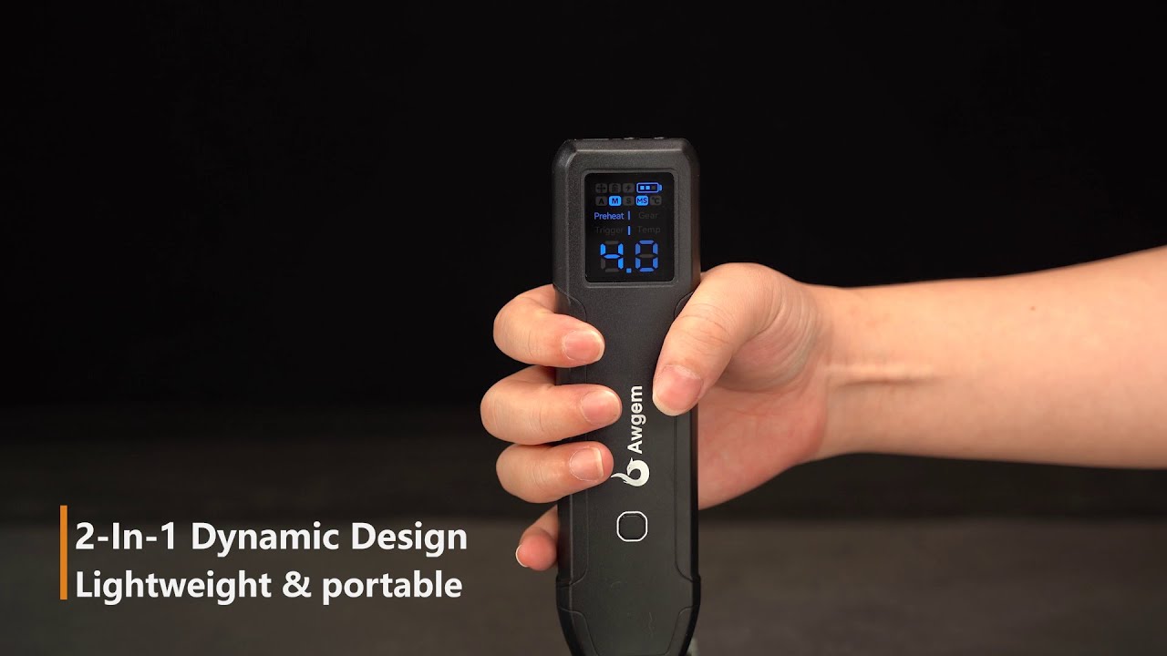 Awgem SH2 Portable Spot Welder for 18650 21700 Battery Pack Build