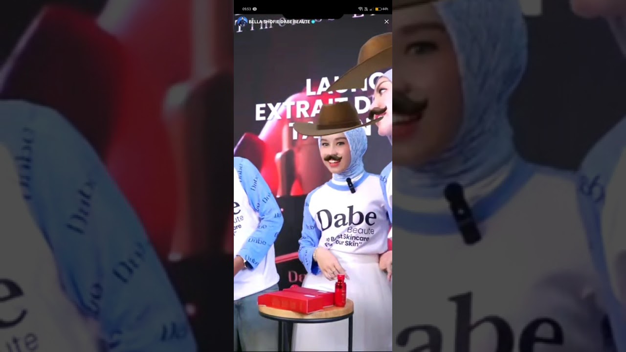 Keseruan live milen bareng BELLA SHOFIE DABE BEAUTE 